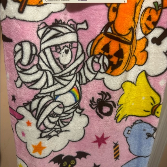 Halloween Care Bear Blanket - Picture 2 of 3